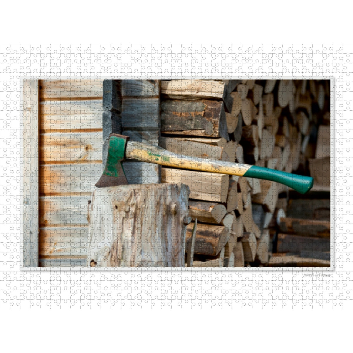 CALVENDO® Puzzle CALVENDO Puzzle Emotional Moments: Holz ist Leben. Teil II / UK-Version 1000 Teile Foto-Puzzle für glückliche Stunden GB12491
