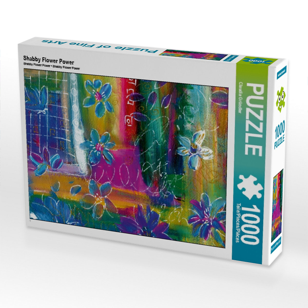 CALVENDO® Puzzle CALVENDO Puzzle Shabby Flower Power 1000 Teile Foto-Puzzle für glückliche Stunden