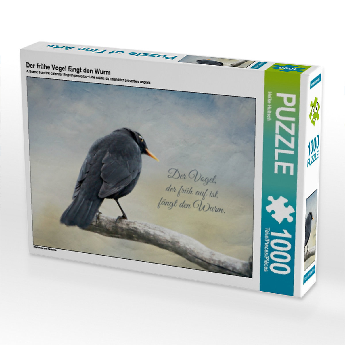 CALVENDO® Puzzle CALVENDO Puzzle Der frühe Vogel fängt den Wurm 1000 Teile Foto-Puzzle für glückliche Stunden