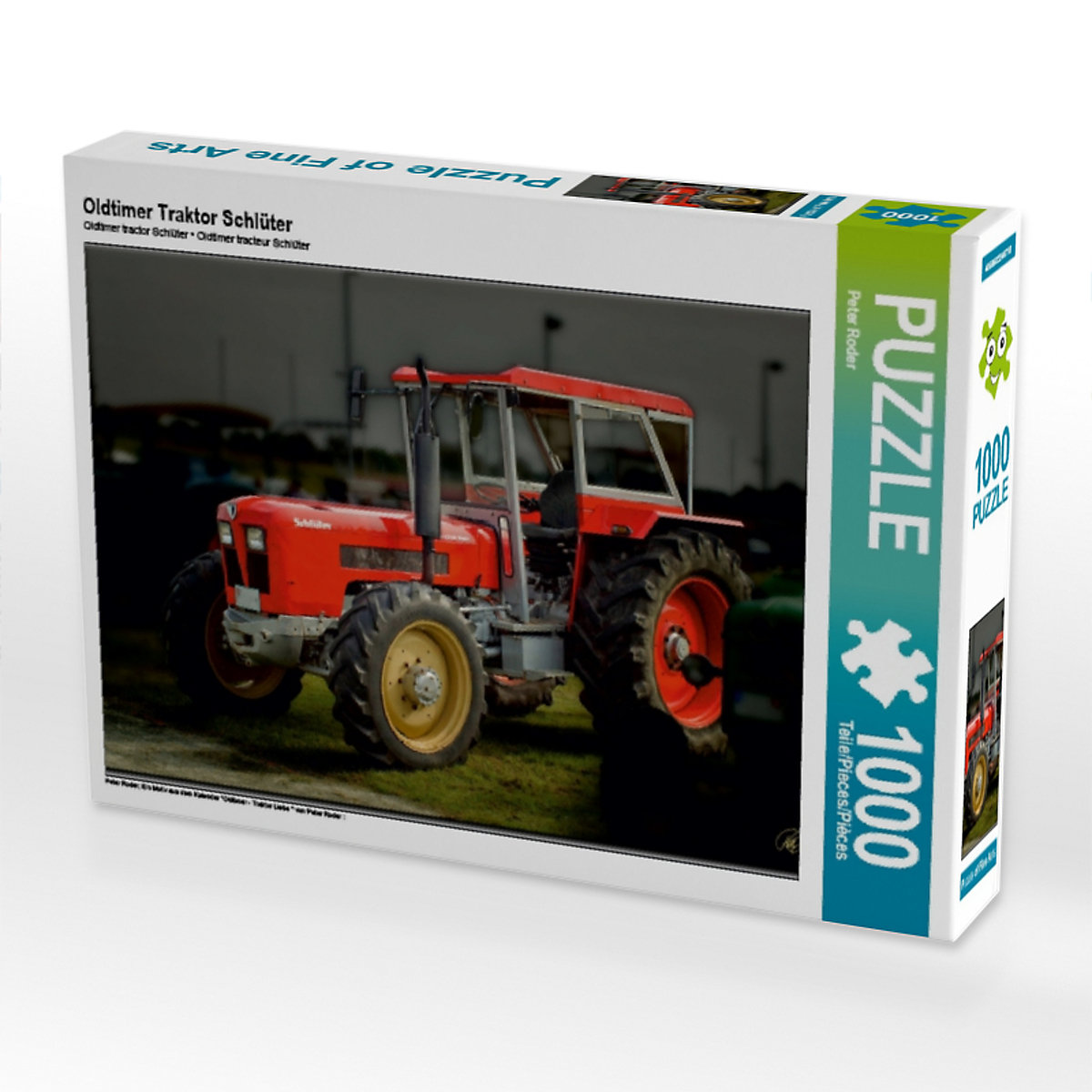 CALVENDO® Puzzle CALVENDO Puzzle Oldtimer Traktor Schlüter 1000 Teile Foto-Puzzle für glückliche Stunden