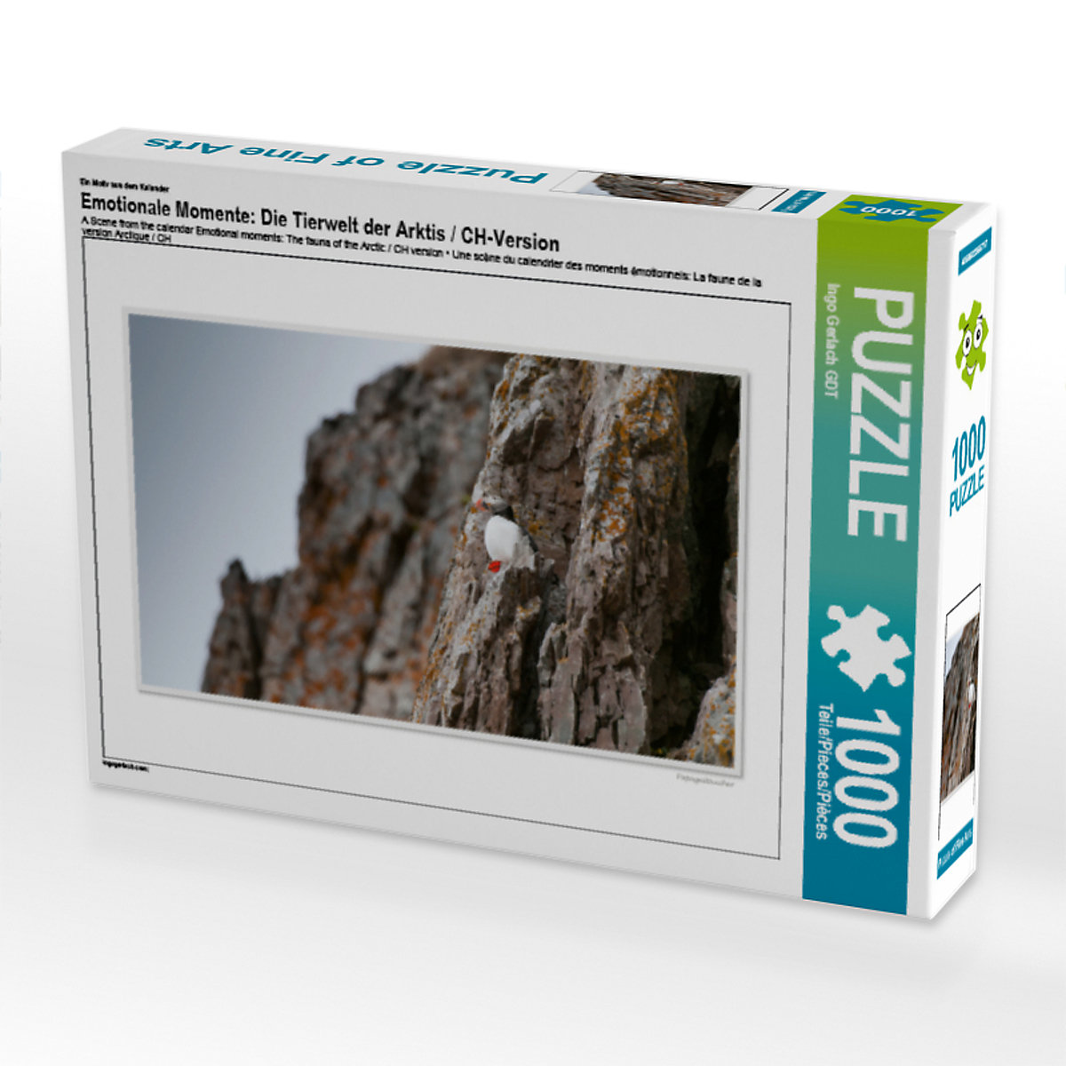 CALVENDO® Puzzle CALVENDO Puzzle Emotionale Momente: Die Tierwelt der Arktis / CH-Version 1000 Teile Foto-Puzzle für glückliche Stunden
