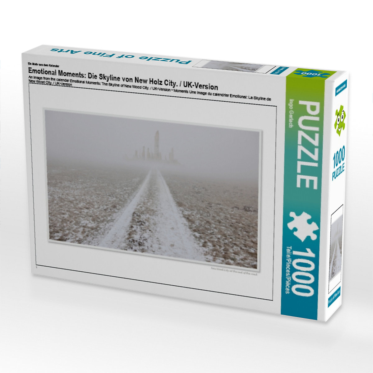 CALVENDO® Puzzle CALVENDO Puzzle Emotional Moments: Die Skyline von New Holz City. / UK-Version 1000 Teile Foto-Puzzle für glückliche Stunden