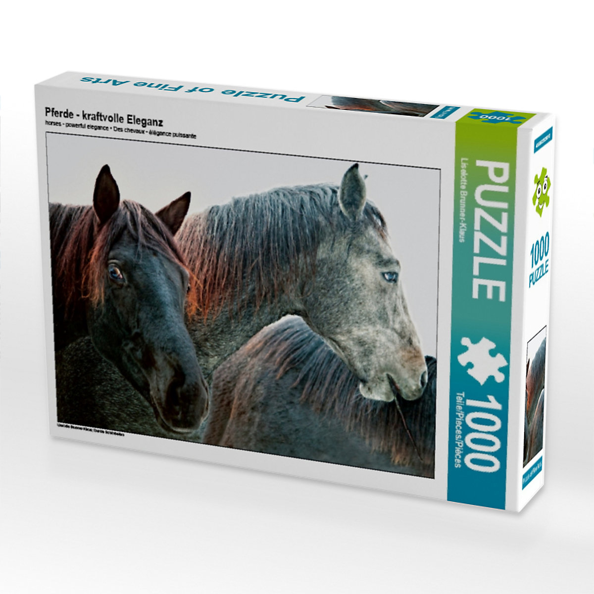 CALVENDO® Puzzle CALVENDO Puzzle Pferde kraftvolle Eleganz 1000 Teile Foto-Puzzle für glückliche Stunden