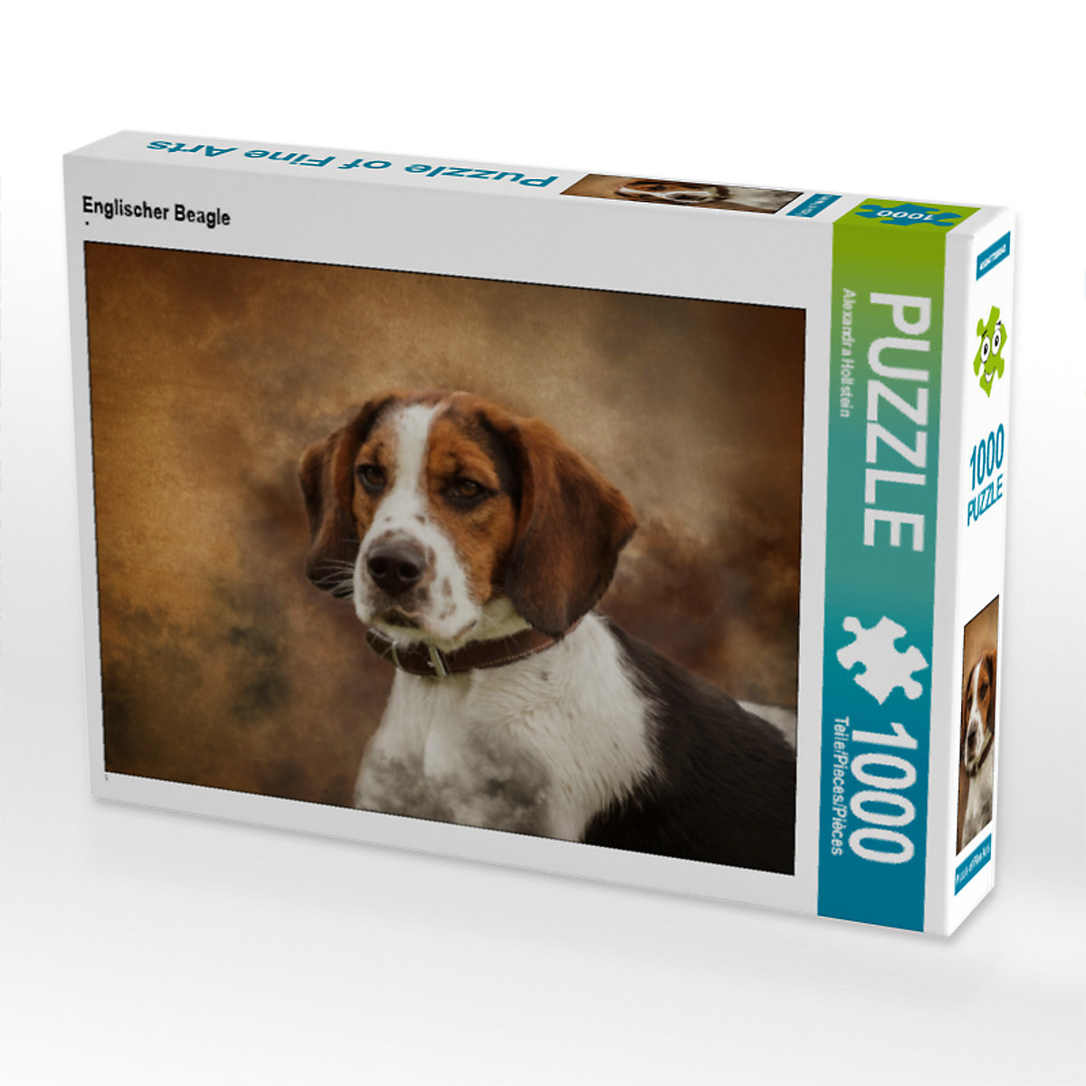 CALVENDO® Puzzle CALVENDO Puzzle Englischer Beagle 1000 Teile Foto-Puzzle für glückliche Stunden