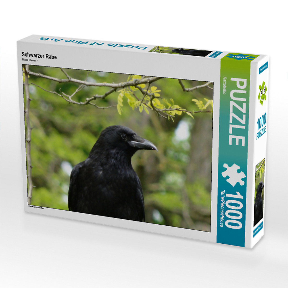 CALVENDO® Puzzle CALVENDO Puzzle Schwarzer Rabe 1000 Teile Foto-Puzzle für glückliche Stunden