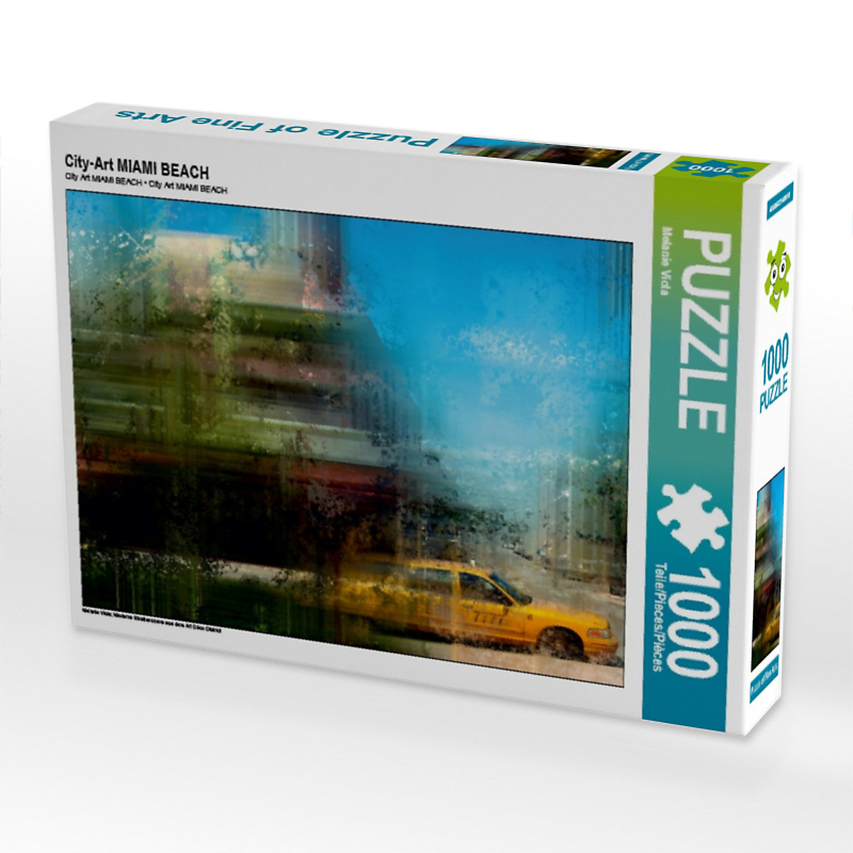 CALVENDO® Puzzle CALVENDO Puzzle City-Art MIAMI BEACH 1000 Teile Foto-Puzzle für glückliche Stunden