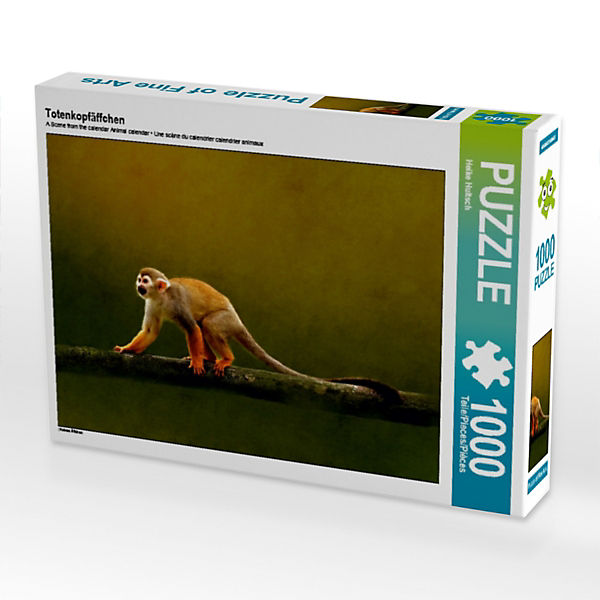 Puzzle CALVENDO Puzzle Totenkopfäffchen - 1000 Teile Foto-Puzzle für glückliche Stunden
