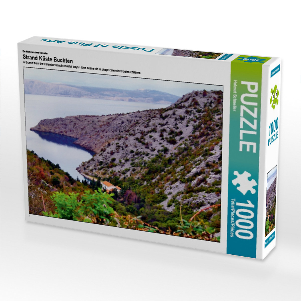 CALVENDO® Puzzle CALVENDO Puzzle Strand Küste Buchten 1000 Teile Foto-Puzzle für glückliche Stunden
