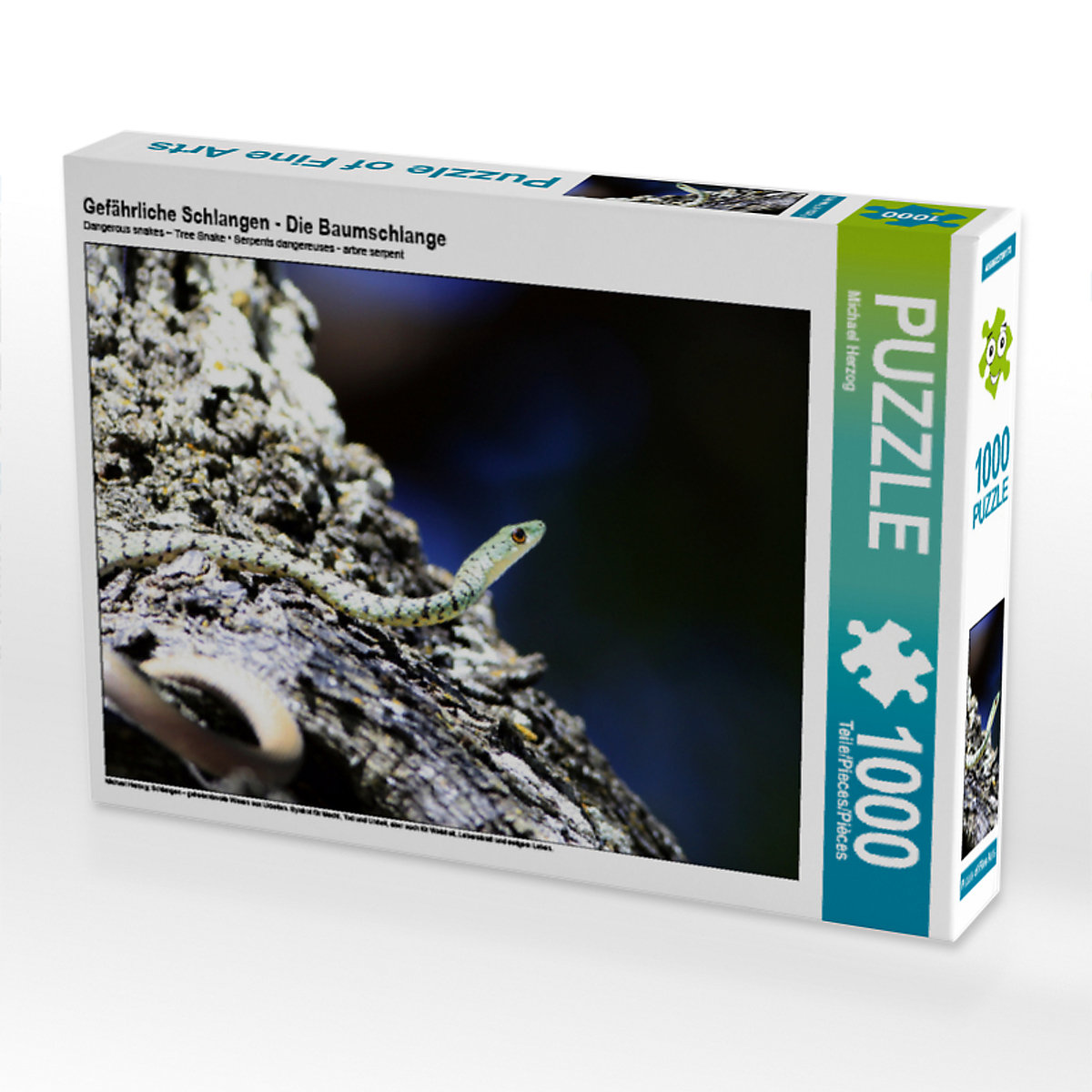 CALVENDO® Puzzle CALVENDO Puzzle Gefährliche Schlangen Die Baumschlange 1000 Teile Foto-Puzzle für glückliche Stunden