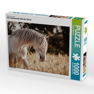 CALVENDO® Puzzle CALVENDO Puzzle Die Faszinierende Welt der Pferde 1000 Teile Foto-Puzzle für glückliche Stunden