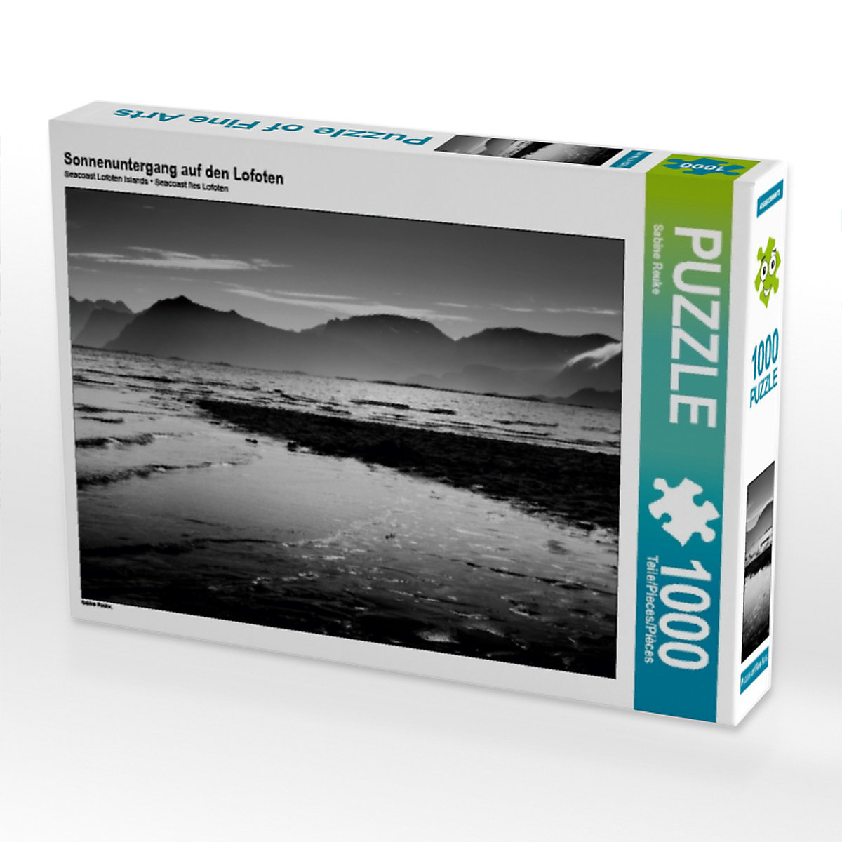 CALVENDO® Puzzle CALVENDO Puzzle Sonnenuntergang auf den Lofoten 1000 Teile Foto-Puzzle für glückliche Stunden