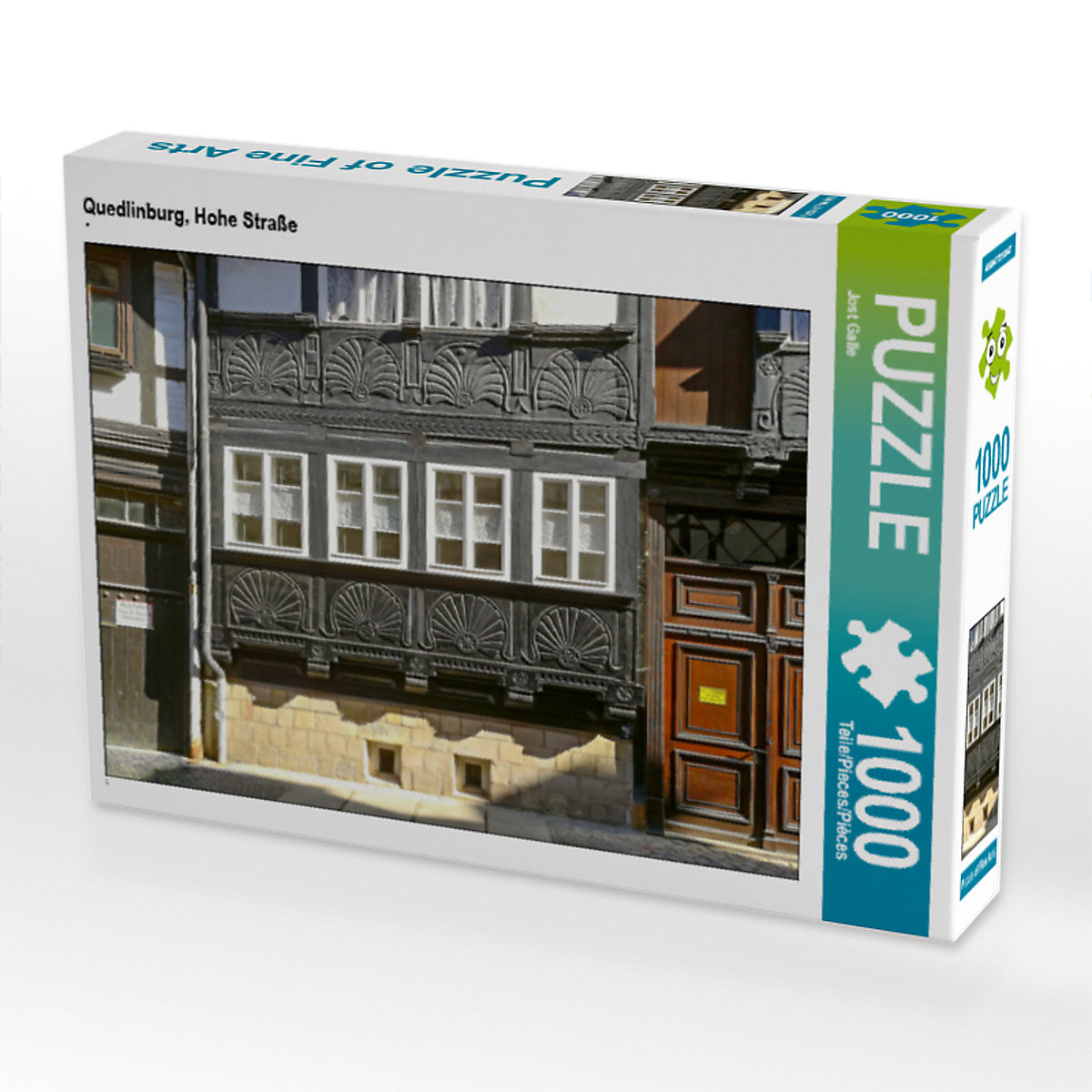 CALVENDO® Puzzle CALVENDO Puzzle Quedlinburg Hohe Straße 1000 Teile Foto-Puzzle für glückliche Stunden