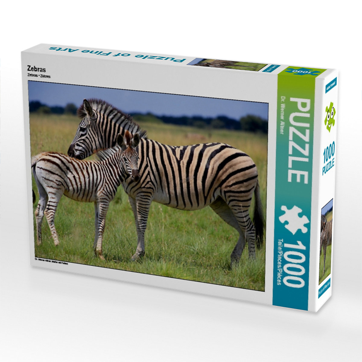 CALVENDO® Puzzle CALVENDO Puzzle Zebras 1000 Teile Foto-Puzzle für glückliche Stunden