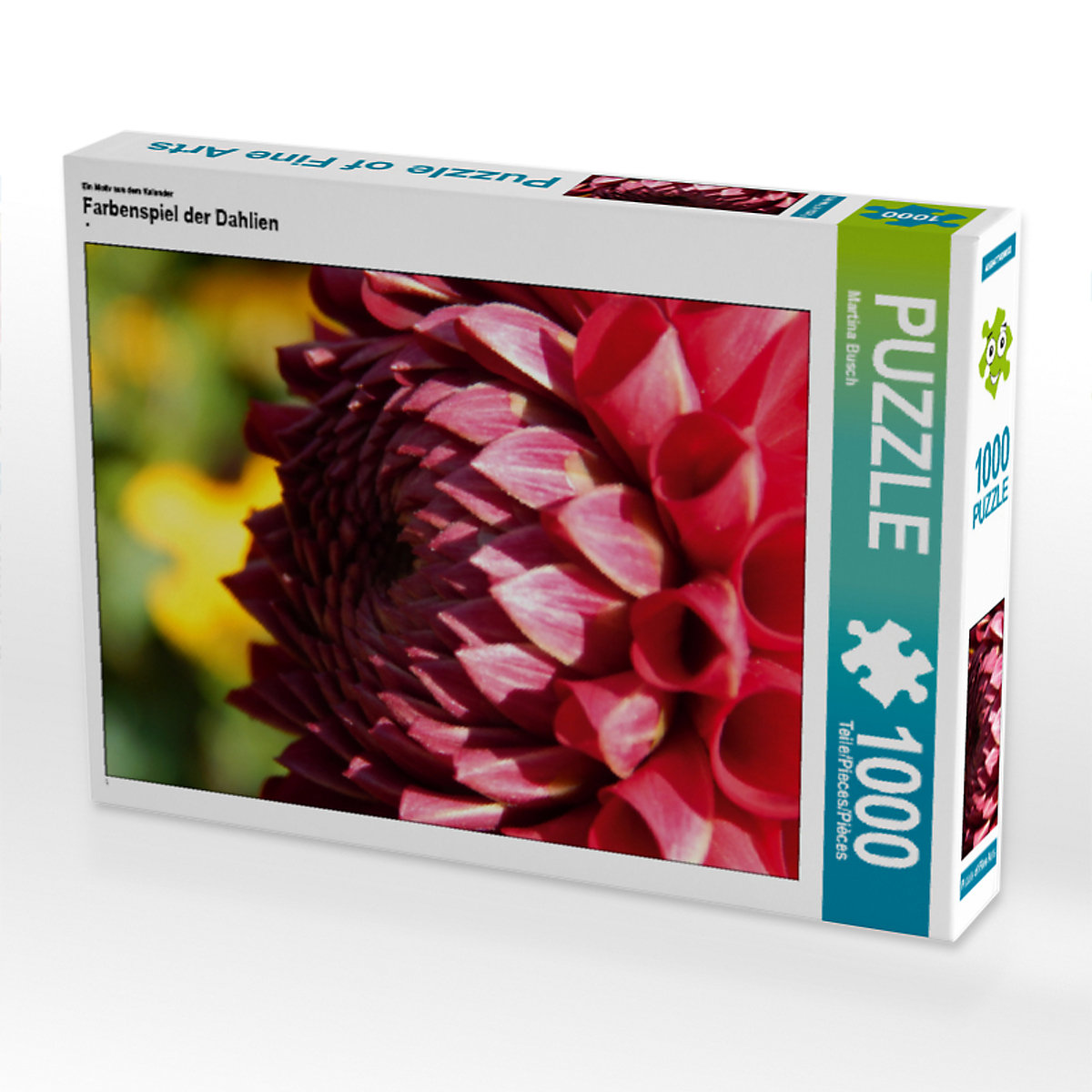 CALVENDO® Puzzle CALVENDO Puzzle Farbenspiel der Dahlien 1000 Teile Foto-Puzzle für glückliche Stunden