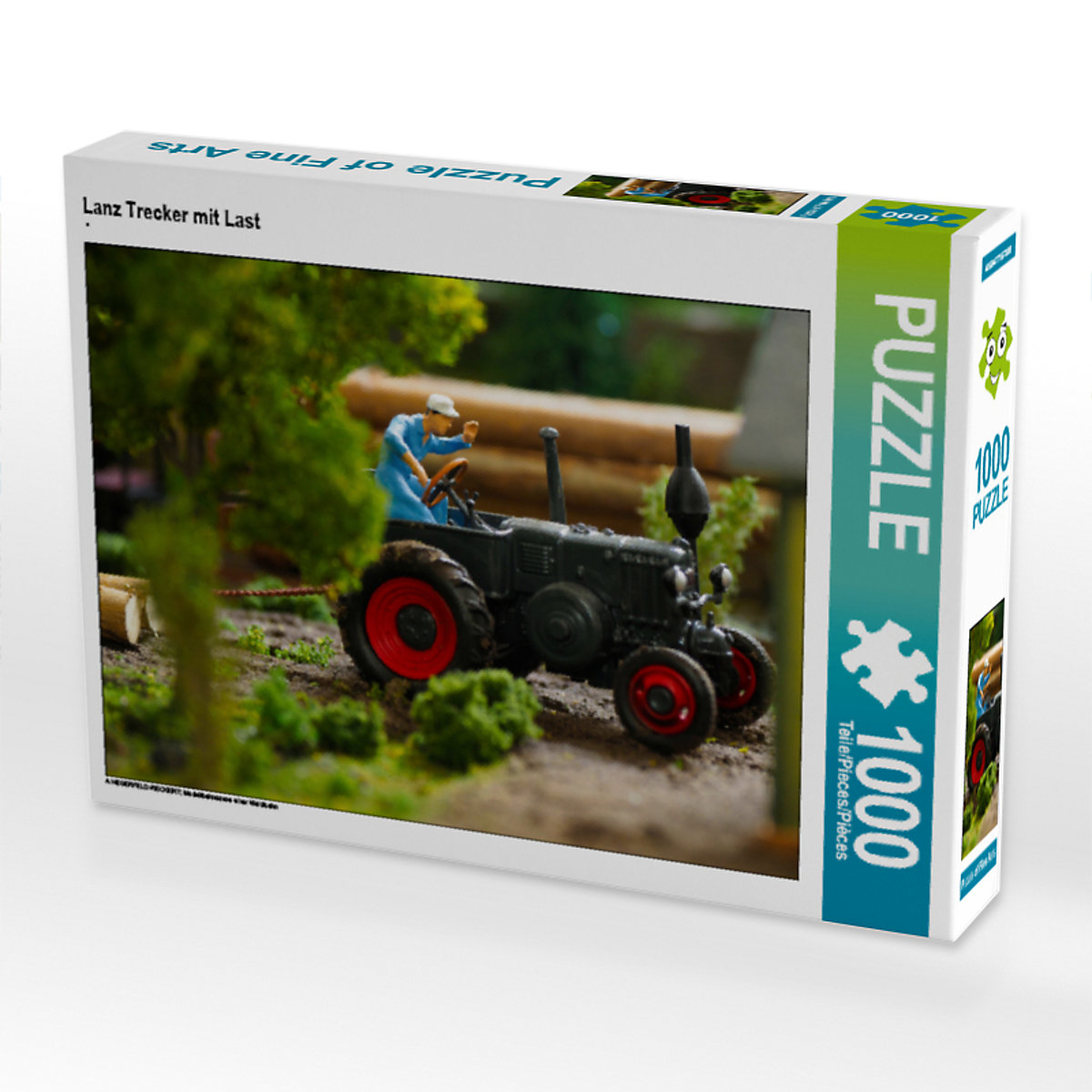 CALVENDO® Puzzle CALVENDO Puzzle Lanz Trecker mit Last 1000 Teile Foto-Puzzle für glückliche Stunden