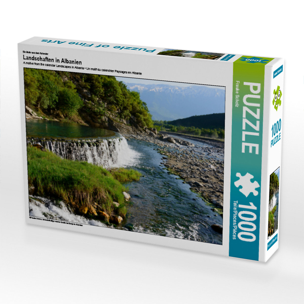 CALVENDO® Puzzle CALVENDO Puzzle Landschaften in Albanien 1000 Teile Foto-Puzzle für glückliche Stunden