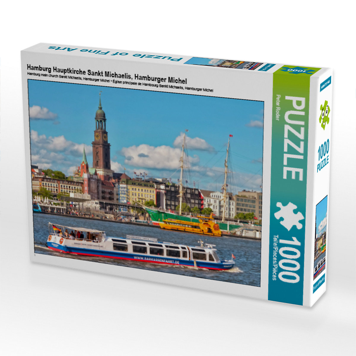 CALVENDO® Puzzle CALVENDO Puzzle Hamburg Hauptkirche Sankt Michaelis Hamburger Michel 1000 Teile Foto-Puzzle für glückliche Stunden