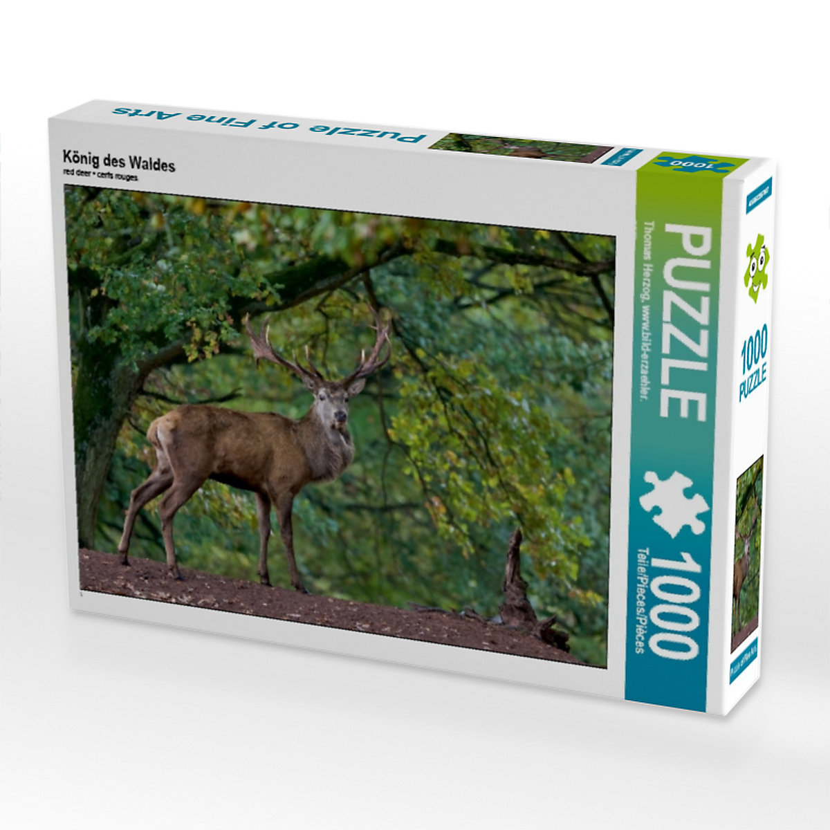 CALVENDO® Puzzle CALVENDO Puzzle König des Waldes 1000 Teile Foto-Puzzle für glückliche Stunden