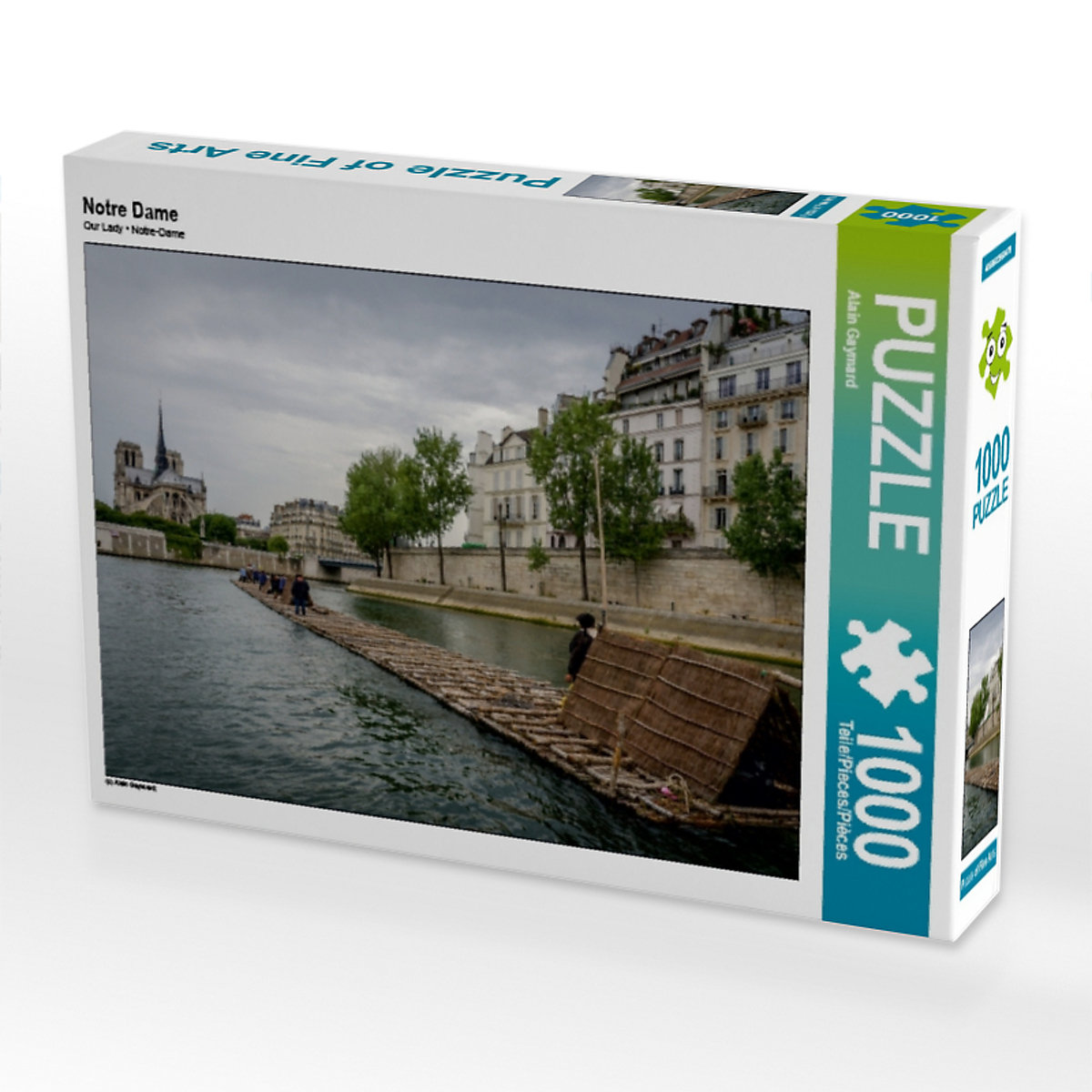 CALVENDO® Puzzle CALVENDO Puzzle Notre Dame 1000 Teile Foto-Puzzle für glückliche Stunden