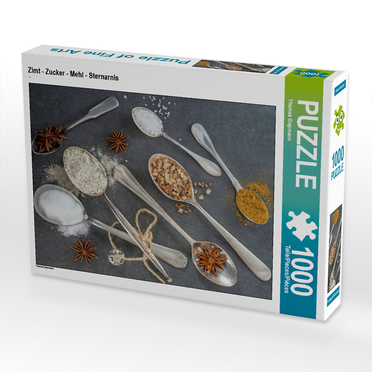 CALVENDO® Puzzle CALVENDO Puzzle Zimt Zucker Mehl Sternarnis 1000 Teile Foto-Puzzle für glückliche Stunden