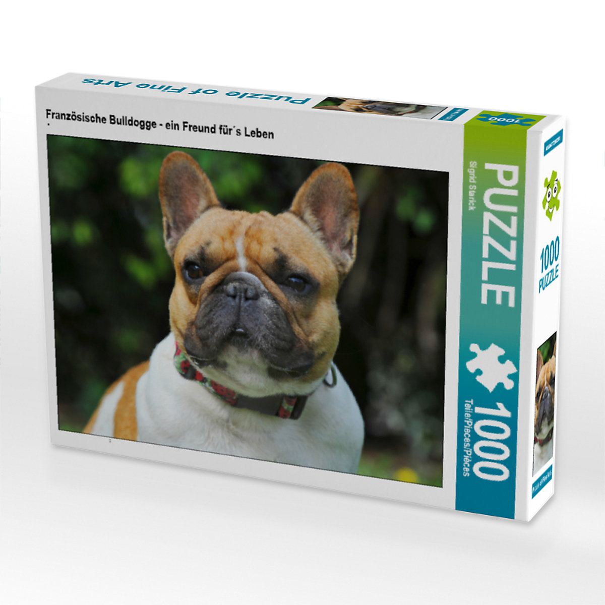 CALVENDO® Puzzle CALVENDO Puzzle Französische Bulldogge ein Freund für´s Leben 1000 Teile Foto-Puzzle für glückliche Stunden