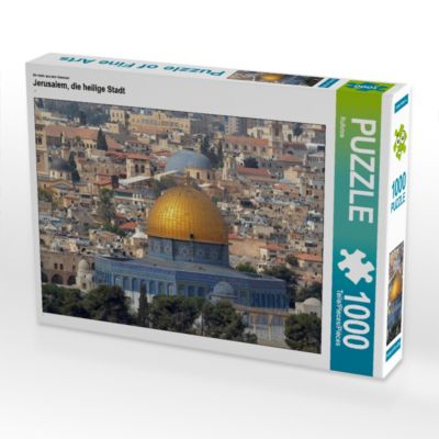 Jerusalem Die Heilige Stadt Lege Grosse 64 X 48 Cm Foto Puzzle Bild Von Rufotos Calvendo Mytoys