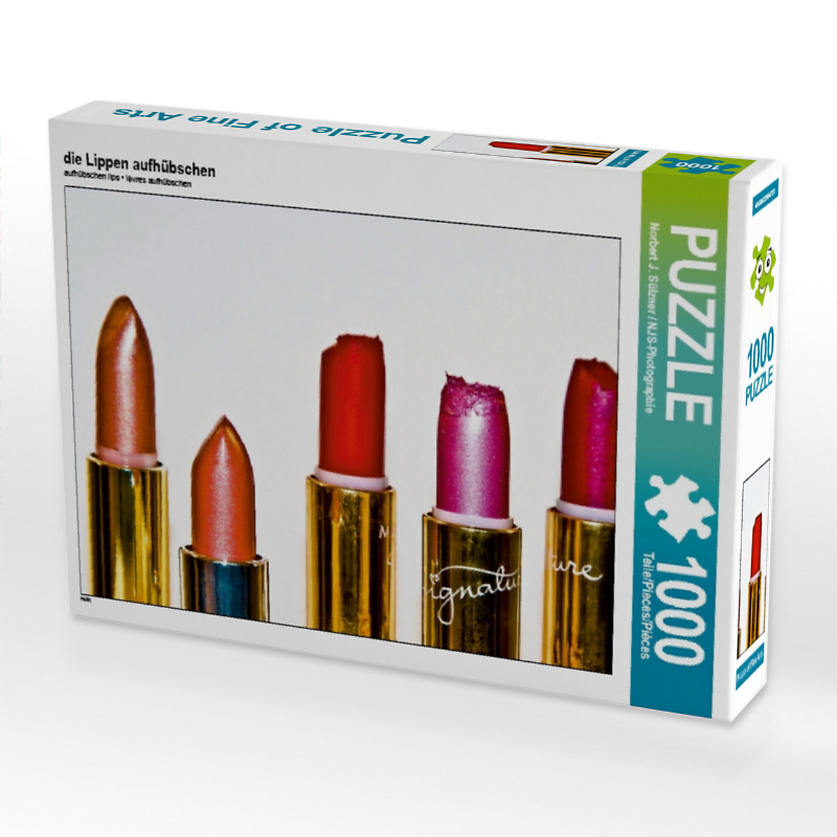 CALVENDO® Puzzle CALVENDO Puzzle die Lippen aufhübschen 1000 Teile Foto-Puzzle für glückliche Stunden