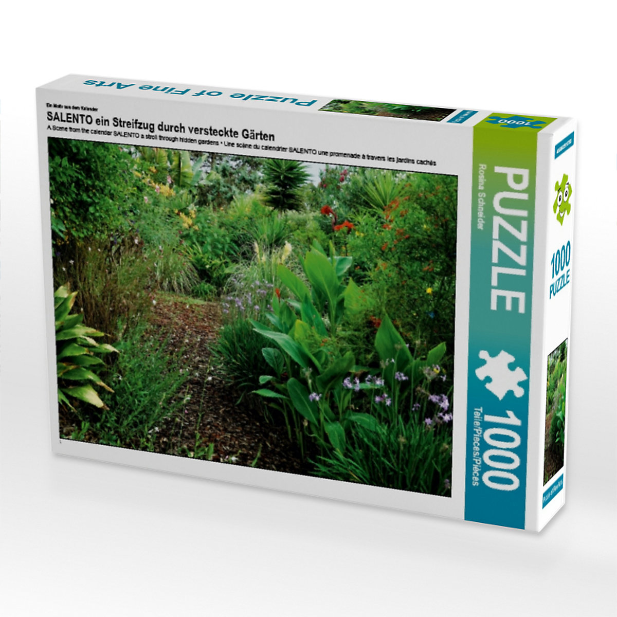 CALVENDO® Puzzle CALVENDO Puzzle SALENTO ein Streifzug durch versteckte Gärten 1000 Teile Foto-Puzzle für glückliche Stunden