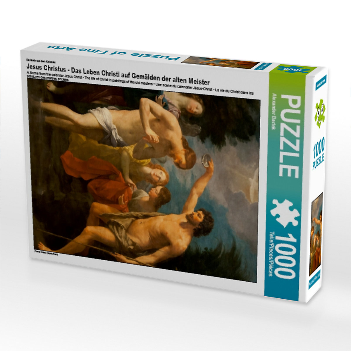 CALVENDO® Puzzle CALVENDO Puzzle Jesus Christus Das Leben Christi auf Gemälden der alten Meister 1000 Teile Foto-Puzzle für glückliche Stunden