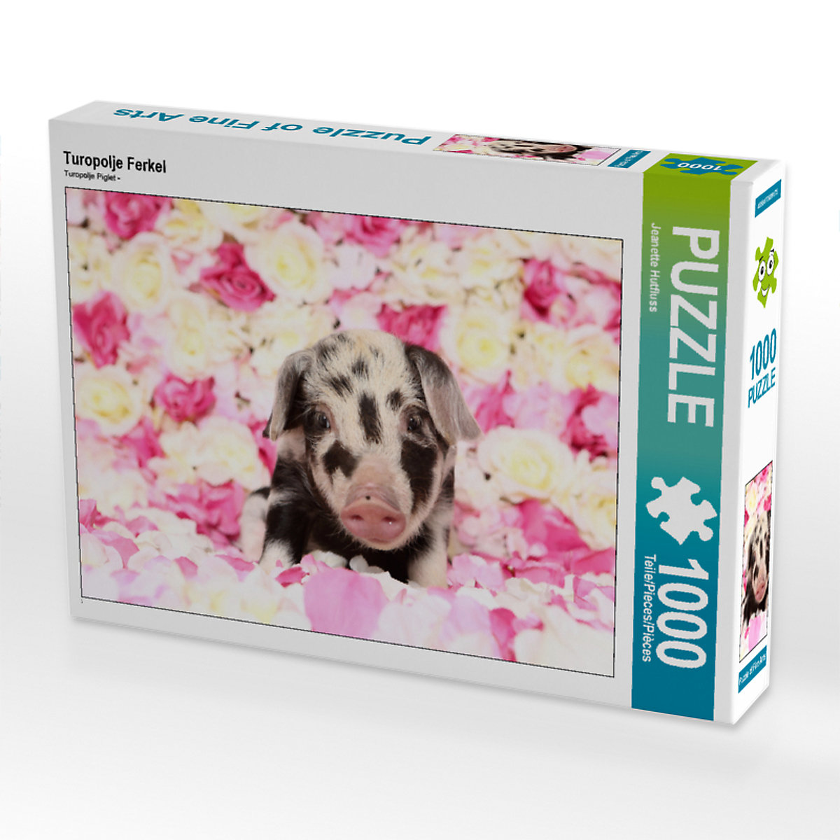 CALVENDO® Puzzle CALVENDO Puzzle Turopolje Ferkel 1000 Teile Foto-Puzzle für glückliche Stunden