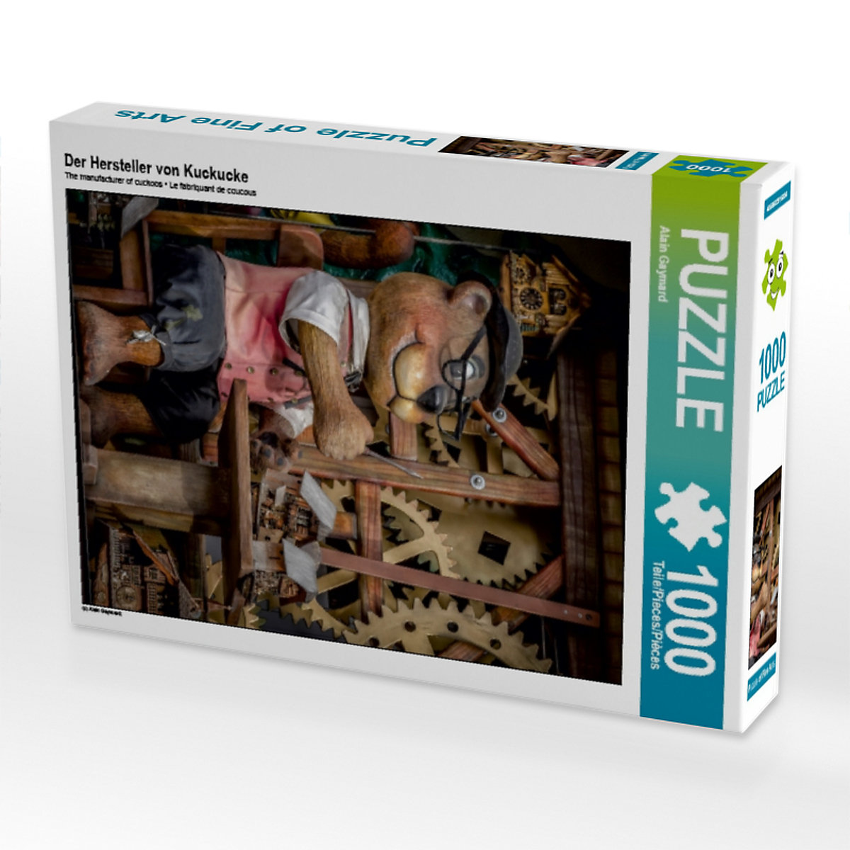 CALVENDO® Puzzle CALVENDO Puzzle Der Hersteller von Kuckucke 1000 Teile Foto-Puzzle für glückliche Stunden
