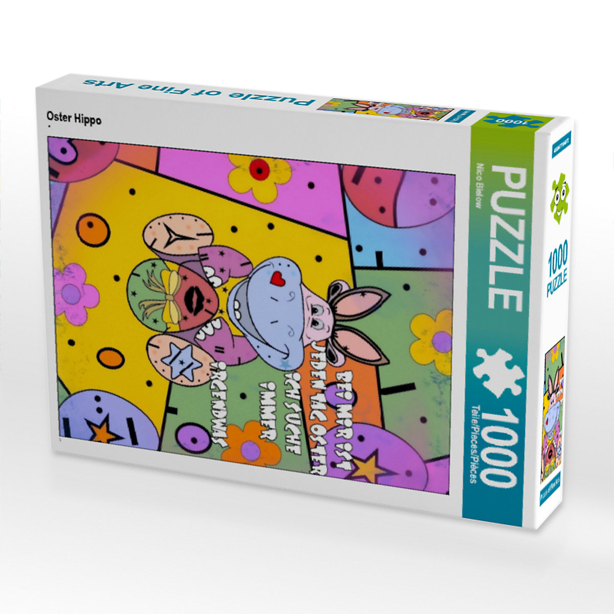CALVENDO® Puzzle CALVENDO Puzzle Oster Hippo 1000 Teile Foto-Puzzle für glückliche Stunden CALVENDO® Puzzle CALVENDO Puzzle Oster Hippo 1000 Teile Foto-Puzzle für glückliche Stunden