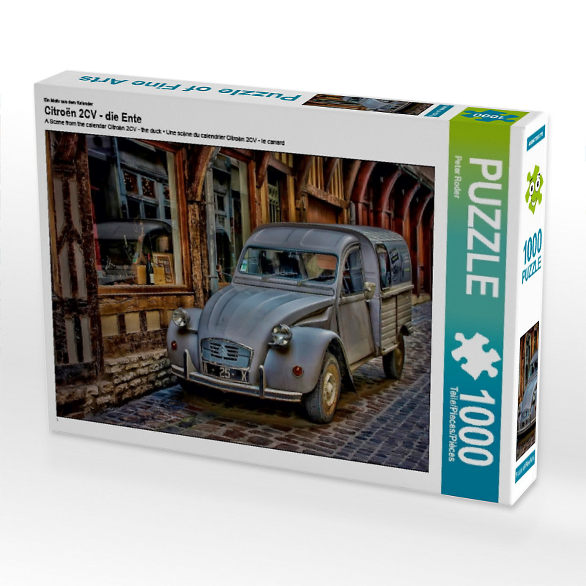 CALVENDO® Puzzle CALVENDO Puzzle Citroën 2CV die Ente 1000 Teile Foto-Puzzle für glückliche Stunden