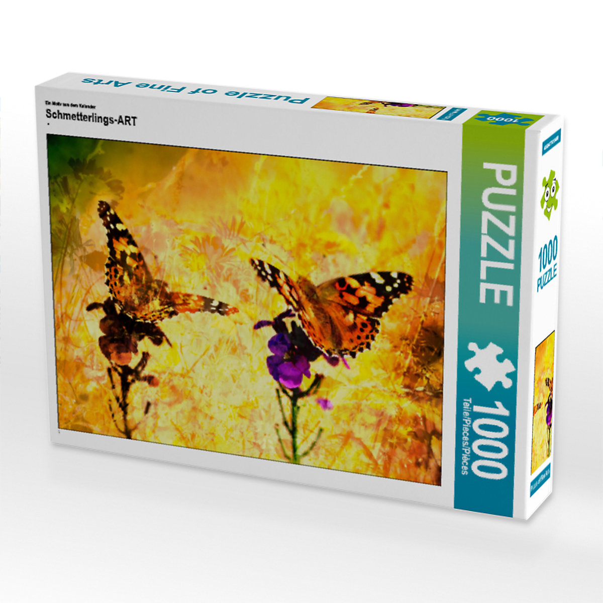 CALVENDO® Puzzle CALVENDO Puzzle Schmetterlings-ART 1000 Teile Foto-Puzzle für glückliche Stunden