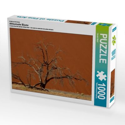 CALVENDO® Puzzle CALVENDO Puzzle Afrikanische Bäume 1000 Teile Foto-Puzzle für glückliche Stunden