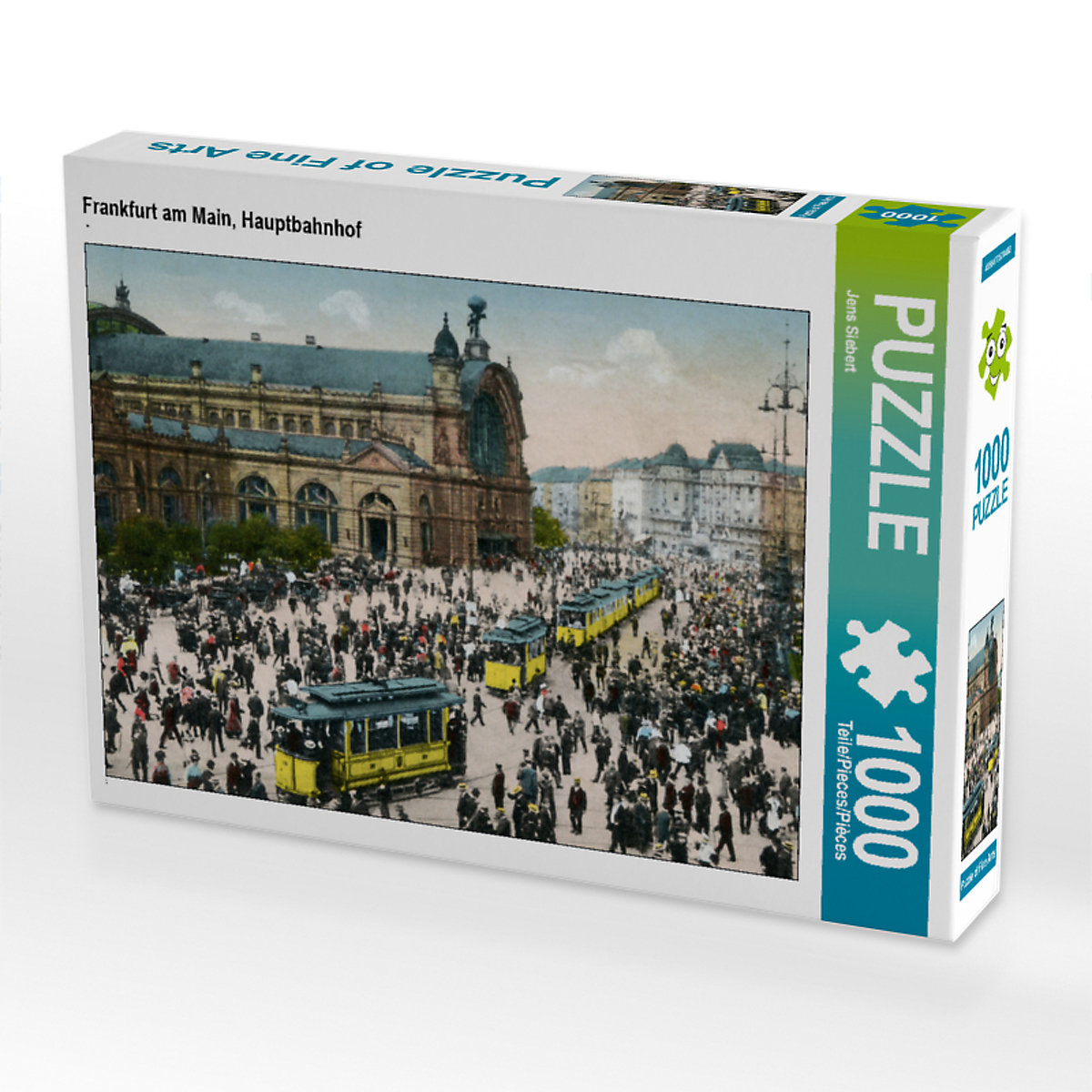 CALVENDO® Puzzle CALVENDO Puzzle Frankfurt am Main Hauptbahnhof 1000 Teile Foto-Puzzle für glückliche Stunden