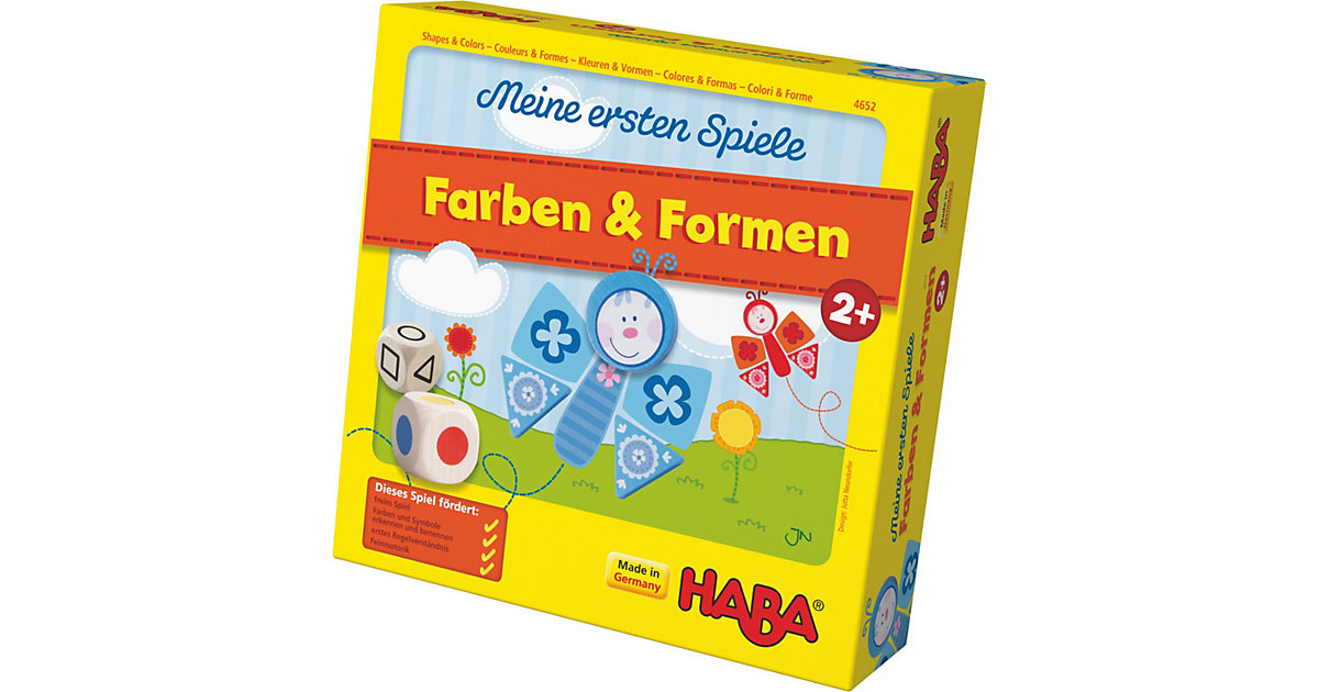 Brettspiele/Lernspiele: HABA HABA 4652 Meine ersten - Farben und Formen