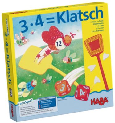 Details about   HABA 3X4=Klatsch Lustiges Lernspiel Konzentrationsspiel Spielerischen Trainieren 