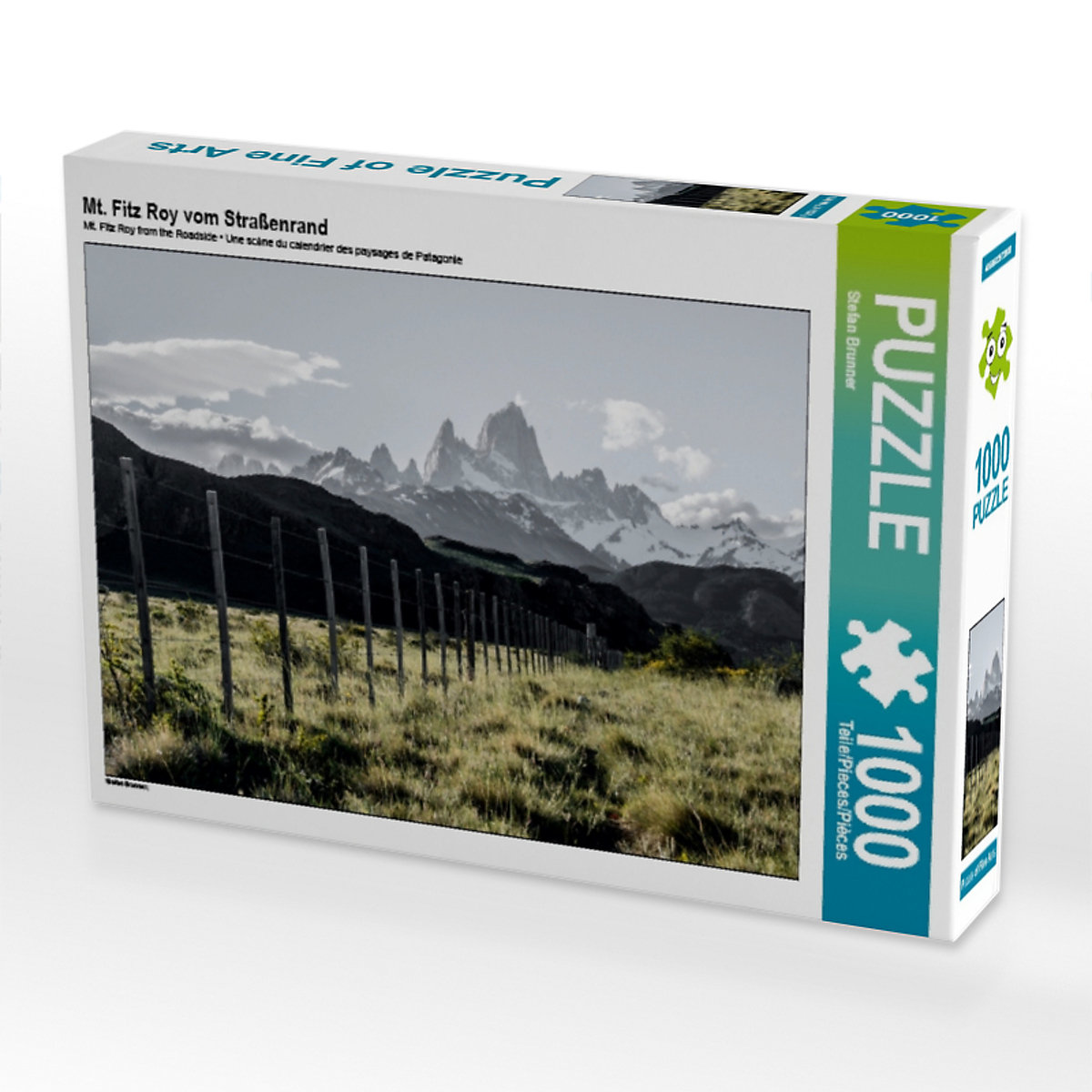 CALVENDO® Puzzle CALVENDO Puzzle Mt. Fitz Roy vom Straßenrand 1000 Teile Foto-Puzzle für glückliche Stunden