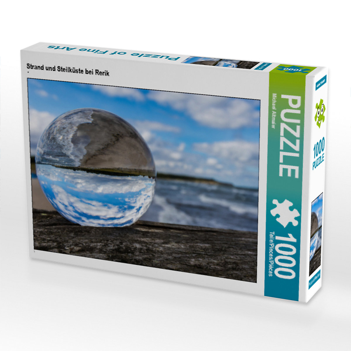 CALVENDO® Puzzle CALVENDO Puzzle Strand und Steilküste bei Rerik 1000 Teile Foto-Puzzle für glückliche Stunden