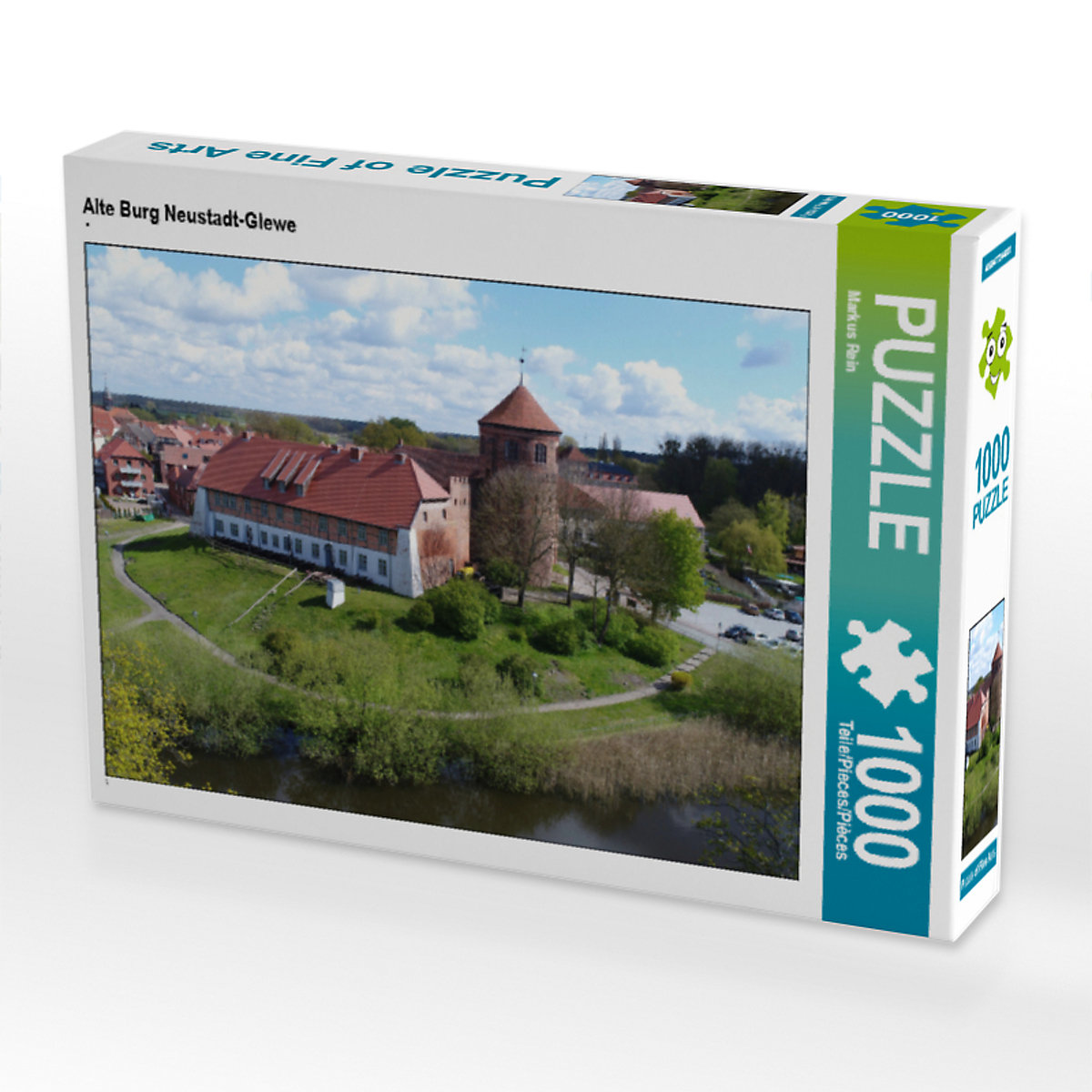 CALVENDO® Puzzle CALVENDO Puzzle Alte Burg Neustadt-Glewe 1000 Teile Foto-Puzzle für glückliche Stunden