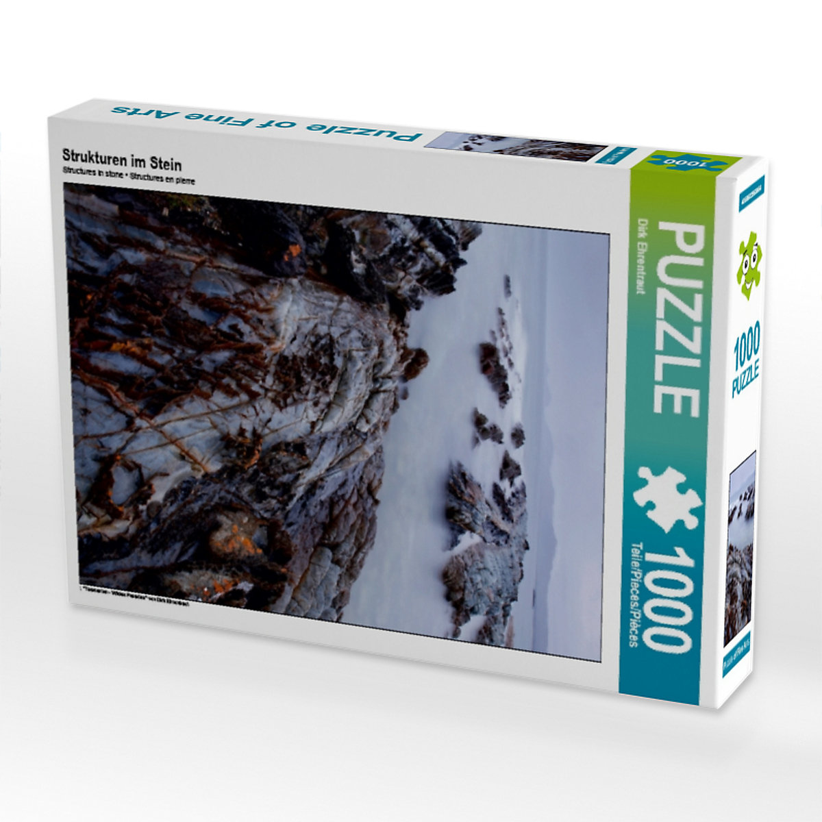 CALVENDO® Puzzle CALVENDO Puzzle Strukturen im Stein 1000 Teile Foto-Puzzle für glückliche Stunden