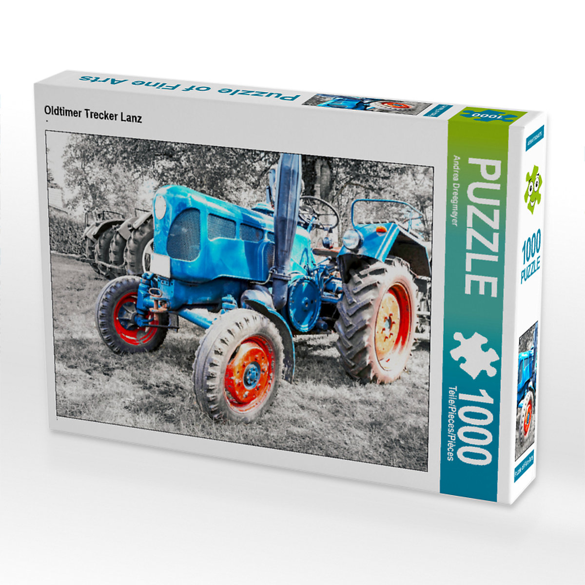 CALVENDO® Puzzle CALVENDO Puzzle Oldtimer Trecker Lanz 1000 Teile Foto-Puzzle für glückliche Stunden