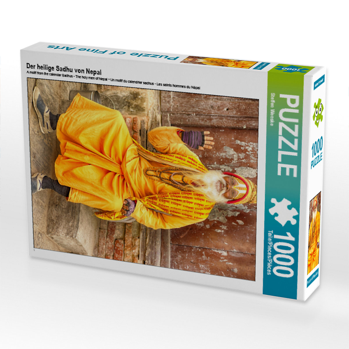 CALVENDO® Puzzle CALVENDO Puzzle Der heilige Sadhu von Nepal 1000 Teile Foto-Puzzle für glückliche Stunden