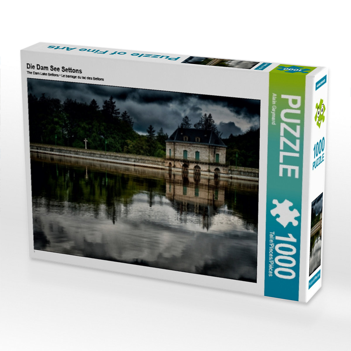 CALVENDO® Puzzle CALVENDO Puzzle Die Dam See Settons 1000 Teile Foto-Puzzle für glückliche Stunden