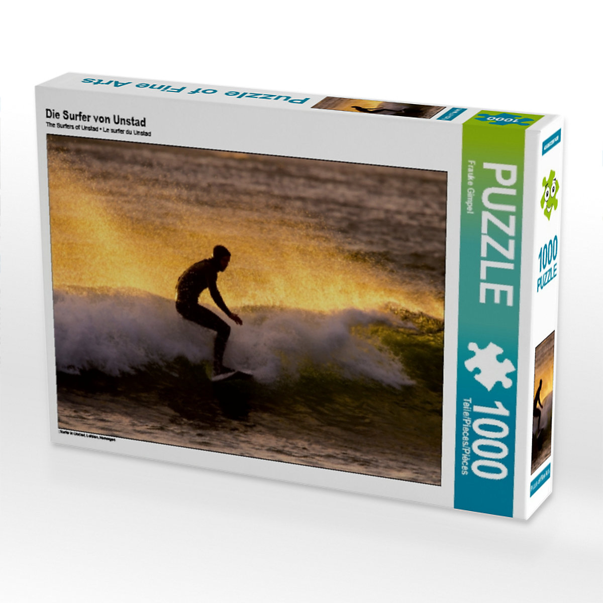 CALVENDO® Puzzle CALVENDO Puzzle Die Surfer von Unstad 1000 Teile Foto-Puzzle für glückliche Stunden