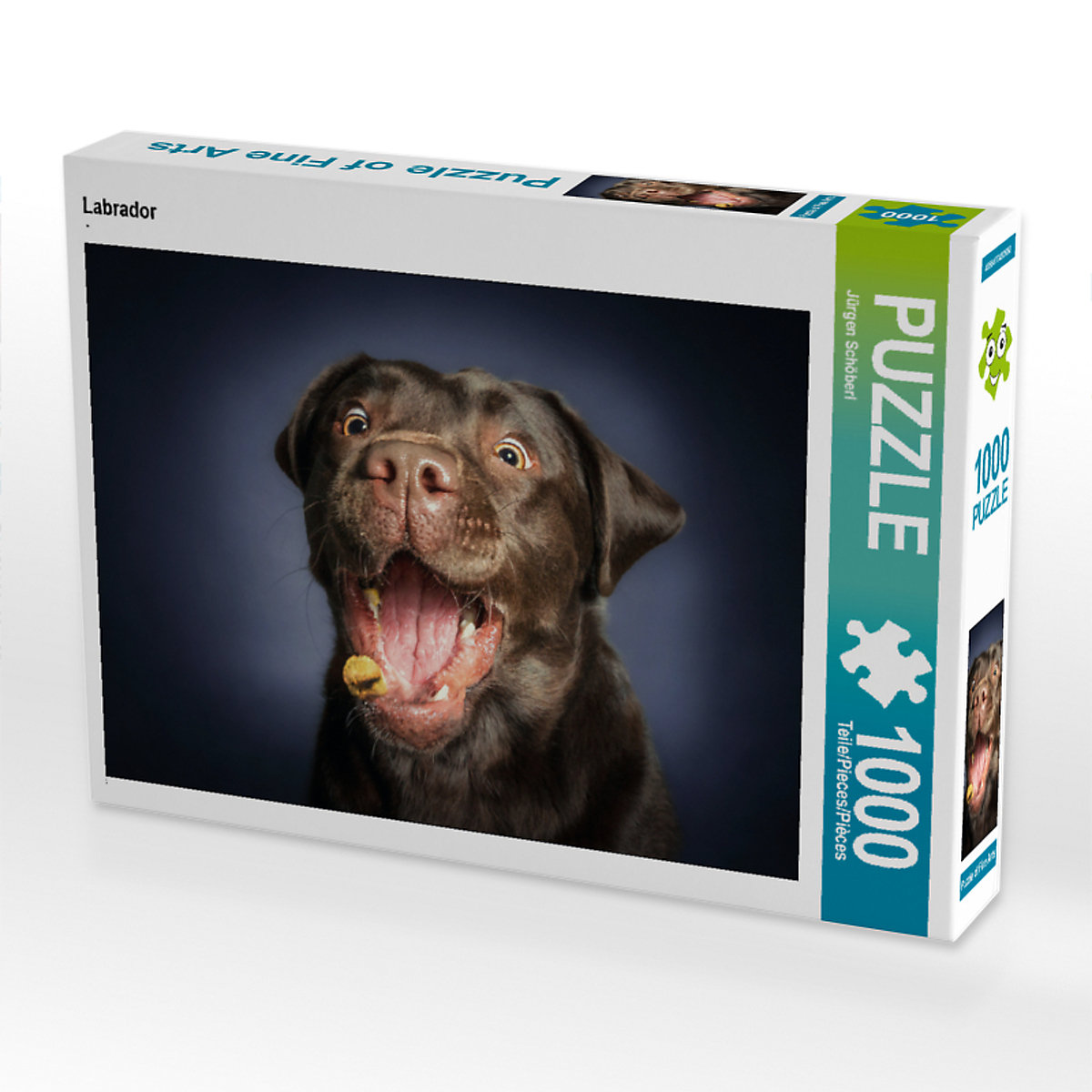 CALVENDO® Puzzle CALVENDO Puzzle Labrador 1000 Teile Foto-Puzzle für glückliche Stunden