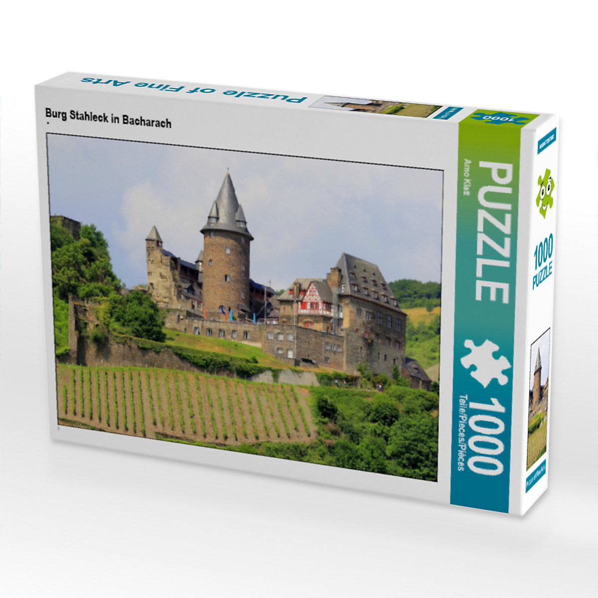 CALVENDO® Puzzle CALVENDO Puzzle Burg Stahleck in Bacharach 1000 Teile Foto-Puzzle für glückliche Stunden