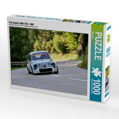 CALVENDO® Puzzle CALVENDO Puzzle Fiat Abarth 1000 TCR 1967 1000 Teile Foto-Puzzle für glückliche Stunden