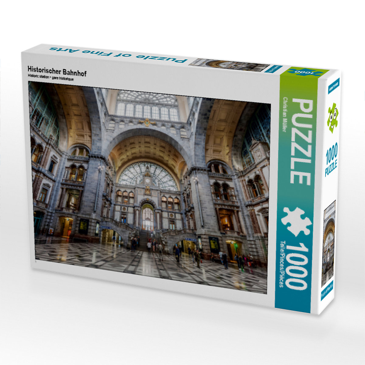 CALVENDO® Puzzle CALVENDO Puzzle Historischer Bahnhof 1000 Teile Foto-Puzzle für glückliche Stunden